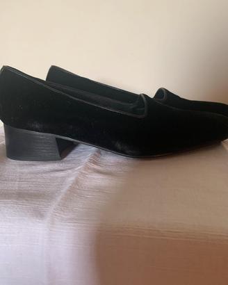 Ballerine Marina Rinaldi pelle e velluto nero