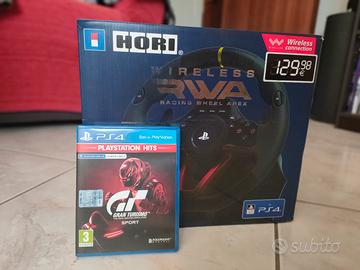 Volante PS4 PS5 + gioco