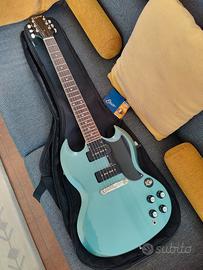 Epiphone SG Special P-90 Faded Pelham Blue