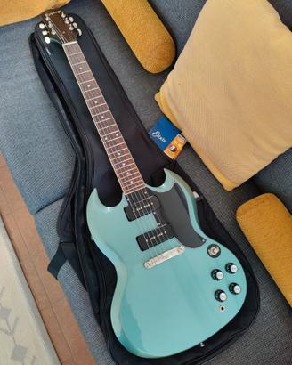Epiphone SG Special P-90 Faded Pelham Blue