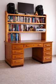 scrivania + libreria