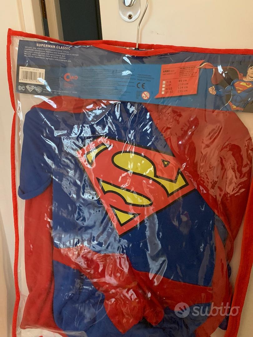 Costume carnevale bimbo superman classic 5-7 anni - Bimbo