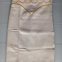 Pareo/asciugamano donna LINEA ORO nido d'ape 