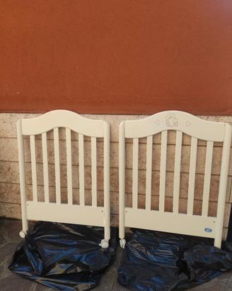 Lettino PALI "Crystal" incluso materasso 