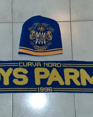 Sciarpa e berretta ultras Boys Parma vintage