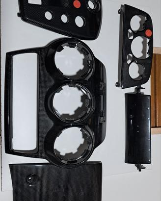 parti di ricambio in carbon look