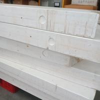 travi di legno bianche 