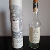 Bottiglia Whisky Oban 14 vuota