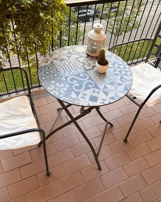 Tavolo giardino + sedie