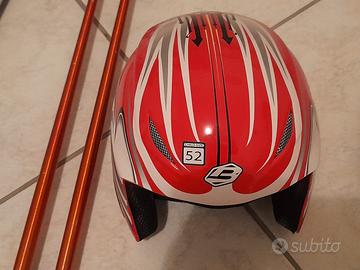 sci casco stecche stivali