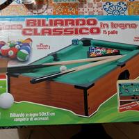 Biliardo Classico in Legno