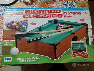 Biliardo Classico in Legno