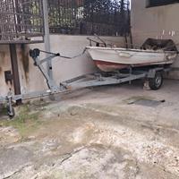 Carrello porta barca