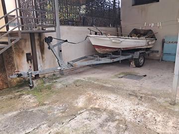 Carrello porta barca