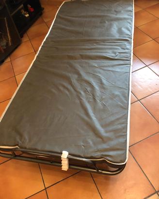 letto pieghevole con materasso 