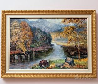 dipinto a olio su tela - per collezione