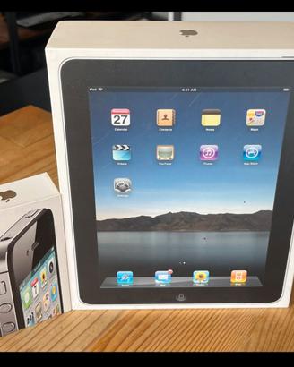 iPhone 4 + iPad 1 vintage collezione