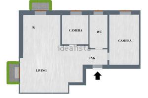 Tranquillità a Milano- Trilocale zona Maggiolina