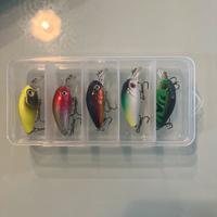 Set 5pz esche artificiali Crankbait da pesca