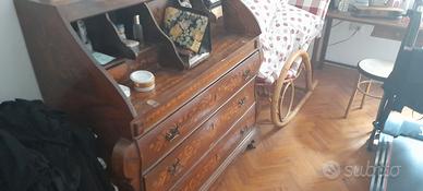 trumeau como' cassettiera antico