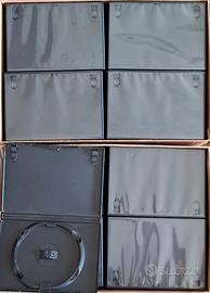 240 Box CD/DVD mai usati + bonus case cd usati
