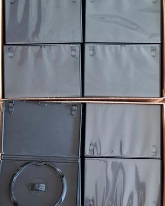 240 Box CD/DVD mai usati + bonus case cd usati