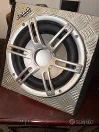 Subwoofer auto 12" in box bassi potenti