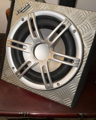 Subwoofer auto 12" in box bassi potenti