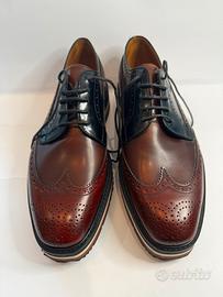 Scarpe Prada Derby Spazzolato Brogue