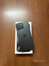 Apple iphone 15 pro max black 256gb completo