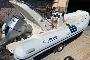 GOMMONE NAUTICA LED 590 HONDA 150 rimorchio 1000