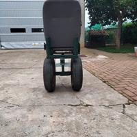 Carrello per motocoltivatore