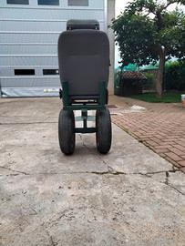 Carrello per motocoltivatore