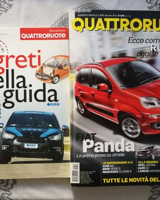 Riviste auto QUATTRORUOTE 2012 e TopGear 2011
