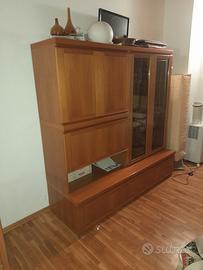 mobile legno per salotto anni 90