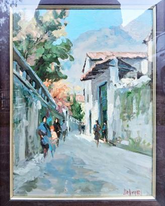 G. De Lorenzi - quadro paesaggio