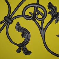 Appendiabiti in ferro battuto