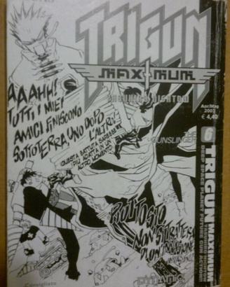 manga fumetti Guns Trigun Maximum n.6
