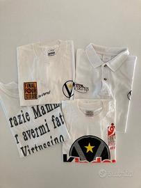 Set di n° 4 maglie  Virtus Pallacanestro Bologna