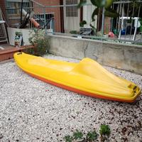 canoa bicolore vetroresina 