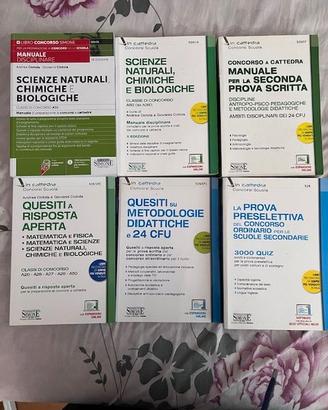 Manuali preparazione concorso scuola A050 e A060