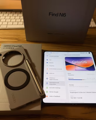 OPPO Find N6 Global 16/512 Titanium + AI Pen e cov