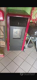 Stufa pellet 8kw con tubi
