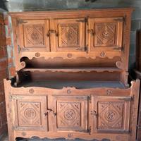 MOBILI LEGNO MASSICCIO "VAL VARAITA" - TAVERNETTA