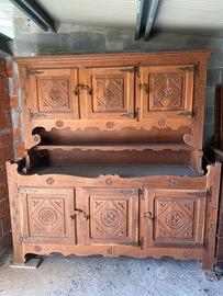 MOBILI LEGNO MASSICCIO "VAL VARAITA" - TAVERNETTA