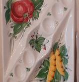 Piatto antipastiera anni 60
