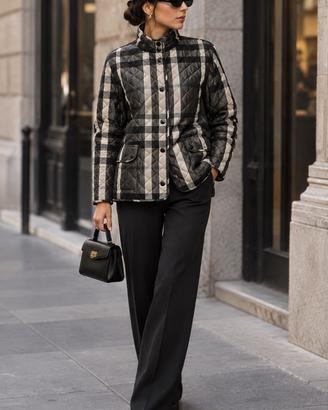 Giacca trapuntata impermeabile donna Burberry M-L