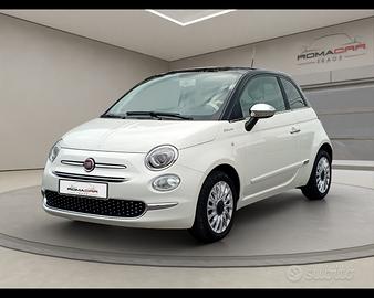 FIAT 500 PELLE TOTALE, TETTO, CERCHI, BICOLORE