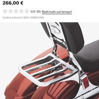 Portabagagli harley davidson 