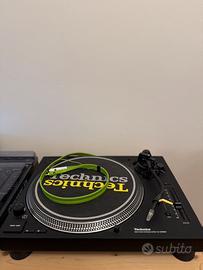 Coppia Technics 1210 MK7 + Testine Ortofon + Cavi